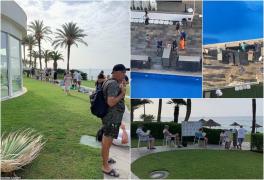 "Războiul" şezlongurilor într-un hotel din Spania. Turiştii se îmbrâncesc şi stau la cozi ore întregi pentru a prinde un loc lângă piscină