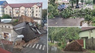 România, lovită de un ciclon care a făcut ravagii în Europa. Temperaturi mai mici cu 15 grade și vânt de 90 km/h