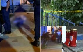 "Nu! Nu, că-l omoară!" Tânăr de 23 din Sibiu, ucis în bătaie după ce ar fi agresat mai mulţi oameni într-un bloc. A fost lăsat într-o baltă de sânge