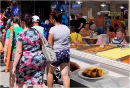 Staţiunea unde turiştii se îngrămădesc să mănânce. Preţurile mici umplu restaurantele până la refuz: "Mai bine aici decât în Mamaia"