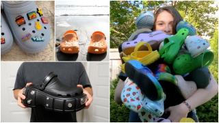 Cum arată cea mai scumpă pereche de papuci Crocs creată vreodată. Preţul ajunge la 1.000 de euro