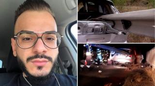 ANIMAȚIE. Cum s-a produs accidentul cumplit din Teleorman. Șoferul, băut bine, pornise cu nepotul său spre UK, la muncă