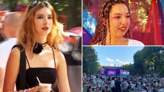 Summer Well 2023. Tinerii au defilat în ţinutele alese atent pentru festival: "Întotdeauna mi-a plăcut să mă îmbrac altfel"
