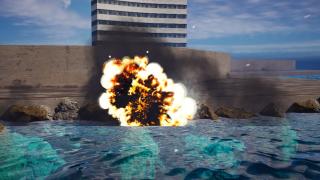 ANIMAŢIE. Mina marină a explodat la 100 de m de turiştii de pe plaja Costineşti. Măsurile luate pentru a evita o tragedie pe litoral