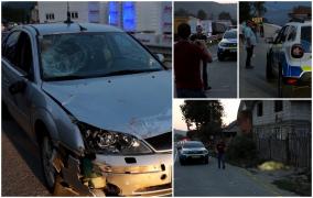 "A zburat şi roaba, şi balotul, şi maşina. L-a omorât pe loc!". Bărbat de 50 de ani din Bistriţa, ucis de un şofer inconştient, la câţiva metri de casă