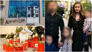 Surse: Alexandra, tânăra gravidă, ucisă de o regulă nescrisă a spitalului. Protestatarii i-au scris pe pereţi medicului de gardă ultimele ei cuvinte: "NU AM AER"
