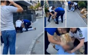 "Măi, gata am spus. Opreşte-te, mă!" Scene desprinse parcă din film la Cluj-Napoca, pentru imobilizarea unui şofer care conducea haotic