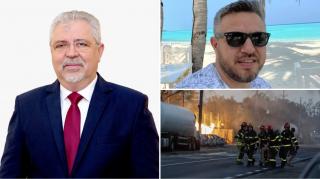 Primarul din Caracal, supranumit "împăratul", a refuzat să discute cu reporterii Observator despre afacerea fiului: "Nu pot să dau nicio declaraţie. Am crezut că e nora mea"
