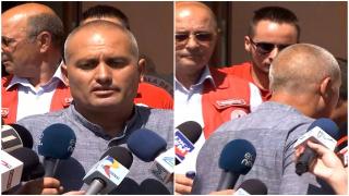 Primarul din Crevedia dă vina pe patronul staţiei GPL şi contrazice victimele care au făcut 3 ani sesizări. Întrebat de condamnarea din 2016, s-a enervat şi a plecat