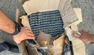 Captură record de droguri la Bechet: Peste un milion de comprimate, ascunse într-un camion bulgăresc, încărcat cu seminţe de floarea soarelui