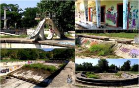 Ştrandul din Baia Mare, lăsat în paragină de 13 ani, deşi primăria tot promite renovări. Localnicii se plâng că n-au unde să se răcorească