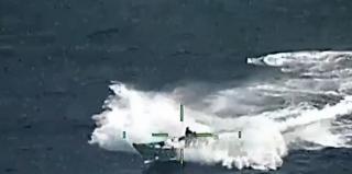 Imagini ca în filmele de la Hollywood în Mexic: 4 tone de cocaină capturate după o urmărire de infarct