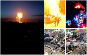 SURSE: Un motor electric, scânteia care a produs explozia din Crevedia. Procurorii au recuperat imaginile de pe camere pentru a reface filmul tragediei