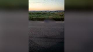 Doi pietoni, spulberaţi de o autoutilitară în timp ce traversau DN 1C, în Cluj. Şoferul, testat pentru consumul de droguri