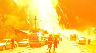 Explozia din Crevedia. DNA ridică documente de la ISU Dâmboviţa