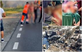 Ultimele imagini cu Marian Mirea, a treia victimă a tragediei din Crevedia. Şi-a dat viaţa pentru a-şi salva soţia şi fiica de explozie