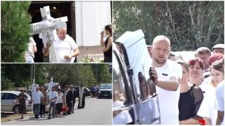 Cei doi soţi morţi în exploziile de la Crevedia au fost conduşi pe ultimul drum. Fiul, răpus de durere, face acuzaţii grave: Cred că se muşamalizează