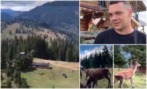 Destinaţia de vacanţă din România în care uiţi de telefon: "Îţi auzi gândurile aici. Te trezeşti cu câte o căprioară la geam, un iepure, o vulpe"