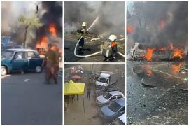 Nou atac rusesc în Ucraina, la 30 km de Bahmut. Imagini dure după explozie: au murit 16 oameni, inclusiv un copil, iar alţi 28 sunt răniţi