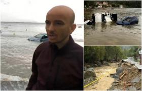 Un român a rămas fără maşina abia cumpărată, după ce a fost luată de viiturile din Grecia. "Pur şi simplu distrusă"