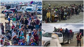 A început exodul de la festivalul Burning Man. Zeci de mii de oameni au fost blocați în deșertul din Nevada, în noroi și mâl