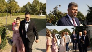 Fiul lui Marcel Ciolacu s-a căsătorit cu aleasa inimii, o colegă de facultate: "Sper să mă facă bunic cât mai curând"