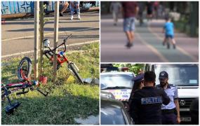 Copilul de 9 ani care a căzut cu bicicleta n-a mai avut nicio şansă: ghidonul îi sfâşiase traheea. Cum a fost posibil accidentul tragic din Galaţi