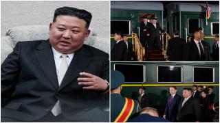 De ce nu a mers Kim Jong Un cu avionul în Rusia şi a preferat trenul care prinde maximum 50 km/h. ONU nu-l poate opri pe Putin să dea arme Phenianului