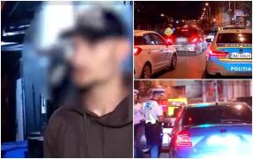 "N-am consumat în seara asta". S-a urcat drogat la volan cu copilul şi soţia însărcinată în maşină