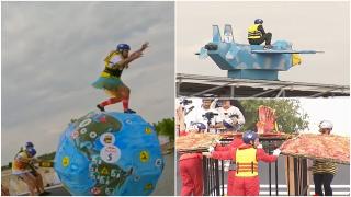 Concurs inedit în Capitală: zeci de tineri cu aparate de zbor create de ei s-au lansat în aer, deasupra Lacului Morii. Care a fost marele premiu