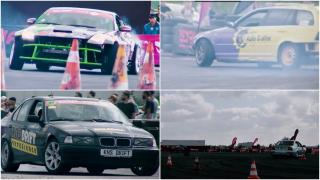 Adrenalină la cote maxime la Campionatul Naţional de Drift. 50 de șoferi profesioniști și amatori, în lupta pentru titlul de piloţi de categoria Street