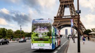 Parisul, plin de mesaje despre România. Cum este promovată ţara noastră peste hotare