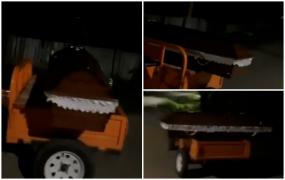 Cu sicriul pe uliţa din sat: Şi-a ucis unchiul, după care l-a cărat până la preotul din sat ca să îl îngroape. Crimă şocantă în Vaslui