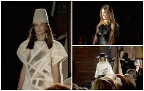 Ţinute inspirate din opera lui Constantin Brâncuşi într-o prezentare atipică la Timişoara