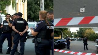 Încăierare între familii, în Buzău. Un scandalagiu a mers la socrii lui să îşi aducă acasă soţia care l-a părăsit. Fratele fetei a tras cu arma cu bile