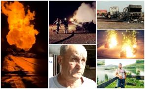 ANIMAŢIE. Explozia din Călimăneşti, provocată de un utilaj. Salvatorii i-au găsit pe muncitori carbonizaţi: "Te duci să câştigi un ban şi mori aşa"