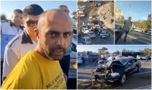 "Ia uite-l! Mamă! Uite-l! E la volan. Vrea să fugă". Scene șocante pe străzile din Constanța, după ce un tânăr fără permis a furat o mașină