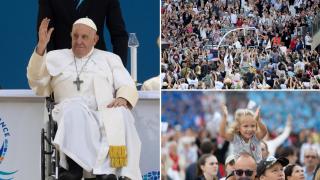 Papa Francisc a făcut un apel la umanitate în timpul vizitei din Franța: "Nu întoarceţi spatele migranţilor. Ei caută ospitalitate, caută viaţă"