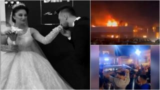 Mire şi mireasă, arşi de vii în timpul nunţii. Alţi 100 de invitaţi şi-au pierdut viaţa şi peste 150 sunt răniţi, în urma unui incendiu devastator, în Irak