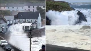 Haos în UK, după furtuna Agnes. 1000 de oameni fără electricitate, zeci de zboruri și curse cu feriboturile, anulate. Vântul a bătut și cu 110 km/h