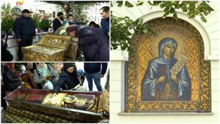 Pelerinajul la Sfânta Parascheva începe mai devreme. Credincioşii se pot închina la moaştele Sfintei începând cu 7 octombrie, la Catedrala Metropolitană