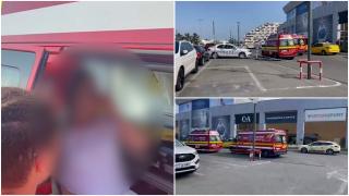O femeie a fost înjunghiată de fostul soţ în parcarea Vivo Mall din Constanţa. După atac, bărbatul a fugit: nu ar fi la prima agresiune