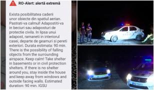 Alertă la graniţă! Localnicii din Dobrogea, avertizaţi prin RO-Alert că ar putea cădea obiecte din spaţiul aerian. Autorităţile caută o posibilă dronă prăbuşită