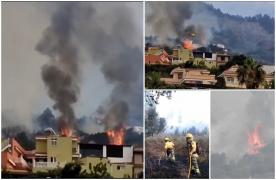 Incendii de vegetaţie devastatoare în Tenerife. 3.000 de oameni evacuaţi din cauza focului. Sute de pompieri luptă cu flăcările