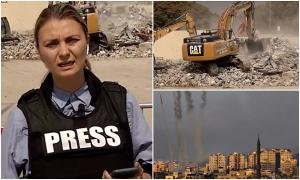 Corespondență Observator din Israel. Imaginile dezastrului în Şderot, aproape de granița cu Gaza. Atacurile curg din oră în oră, de aproape 5 zile