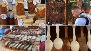 Târgul de toamnă "Produs în Bucovina" a adunat turiști din toate colțurile țării, în Suceava. Și străinii au venit să încerce specialităţile bucovinene