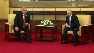 Putin, moment prietenos cu Orban la Beijing: Ungaria nu a vrut niciodată să se opună Rusiei