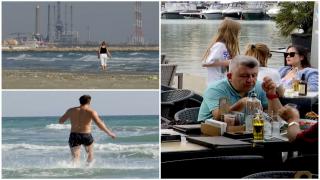 Meteorologii anunţă încă un weekend cu vreme de vară pe litoral. La final de octombrie, apa mării e mai caldă decât în iulie