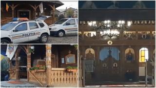 Biserică "spartă" cu toporul în Maramureş. Mai mulţi hoţi au dat atacul la cutia milei