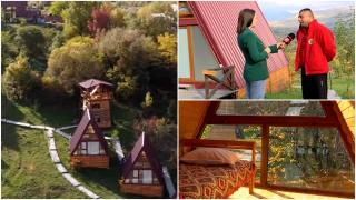 O localitate de vis din România atrage sute de turişti străini. Bogdan a creat aici un loc de poveste inspirat din filme: "Te trezeşti cu privirea spre munte"